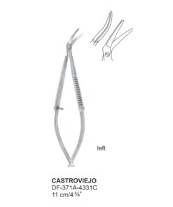 Castroviejo Delicate Eye Scissors, Left, 11Cm (SS-371A-4331C)