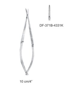 Katzin-Barraquer Delicate Eye Scissors, Str, 10Cm  (SS-371B-4331K)
