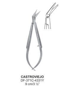 Castroviejo Delicate Eye Scissors 9Cm (SS-371C-4331Y)