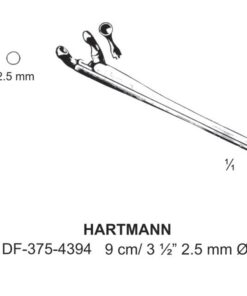 Hartmann Ear Polypus Forceps, 2.5 Ø, 9Cm (SS-375-4394)