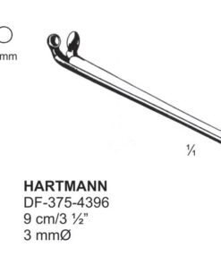 Hartmann Ear Polypus Forceps, 3 Ø, 9Cm (SS-375-4396)