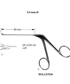Wullstein Ear Polypus Forceps, 8 Ø, Left (SS-375F-04)