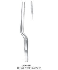 Jansen Ear Dressing Forceps, Bayonet, 16Cm  (SS-376-4408)