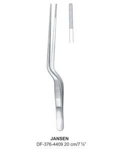 Jansen Ear Dressing Forceps, Bayonet, 20Cm  (SS-376-4409)
