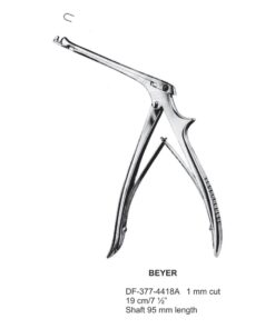 Beyer Bone Punch Forcep, 19Cm, 1Mm Cut, Shaft Length 95Mm  (SS-377-4418A)