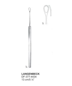 Langenbeck Ear Curette, 13Cm  (SS-377-4434)