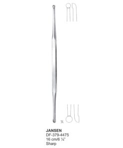 Jensen Curettes Sharp 16Cm  (SS-379-4475)