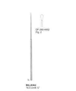 Billeau Ear Loop, Fig.2, 16.5Cm  (SS-380-4492)