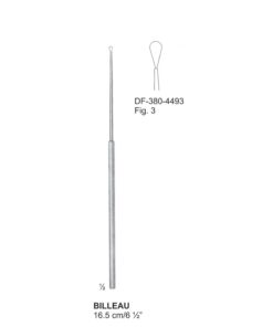 Billeau Ear Loop, Fig.3, 16.5Cm  (SS-380-4493)