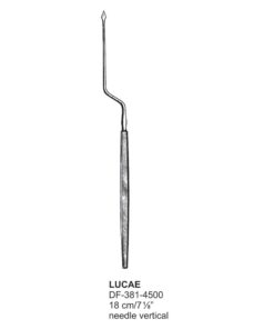 Politzer Needle 18Cm, Vertical Needle  (SS-381-4500)