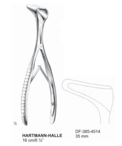 Hartmann-Halle Nasal Speculum, 16Cm, 35Mm  (SS-385-4514)