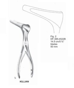 Killian Nasal Specula Fig.2, 50Mm, 14.5Cm (SS-385-4522B)