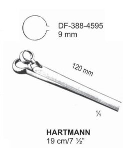 Hartmann Cutting Forceps,19Cm, 9Mm (SS-388-4595)