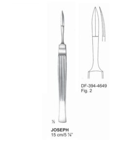 Joseph Rhinoplastic And Nasal Knives Curved, 15Cm  (SS-394-4649)