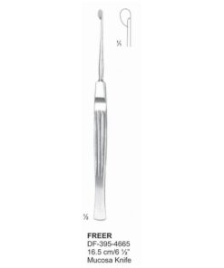 Freer Mucosa Knives, 16.5Cm (SS-395-4665)