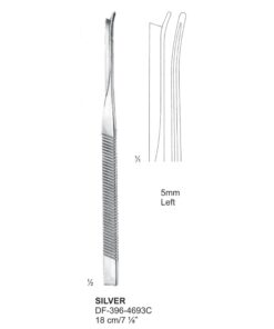 Silver Osteotomes Chisels 18Cm, 5Mm Str Left (SS-396-4693C)