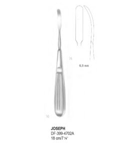 Joseph Periosteal Elevators 18Cm, 6.5Mm (SS-399-4702A)