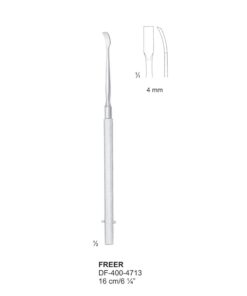 Freer Septum Chisels, 16Cm, 4Mm, Cvd (SS-400-4713)