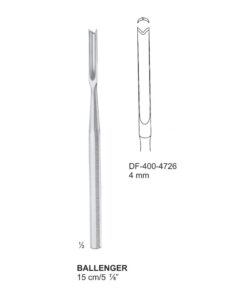 Ballenger Septum Chisels, 15Cm, 4Mm (SS-400-4726)