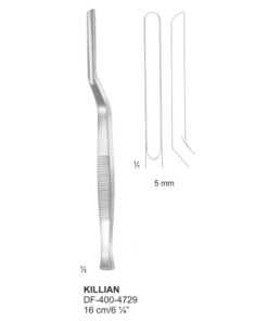 Killian Periosteotomes Gouges, 16Cm. 5Mm  (SS-400-4729)