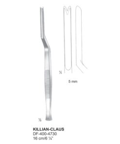 Killian-Claus Periosteotomes Gouges, 16Cm. 5Mm  (SS-400-4730)