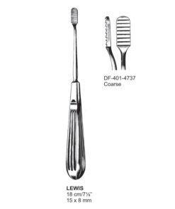Lewis Nasal Saws, Coarse, 15X8Mm, 18Cm  (SS-401-4737)