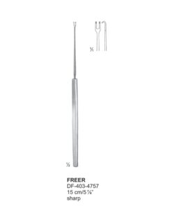 Freer Nasal Hooklets, 15Cm, Sharp, 2 Prongs (SS-403-4757)