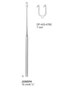 Joseph Nasal Hooklets, 2 Prong, 7Mm, 16Cm  (SS-403-4760)