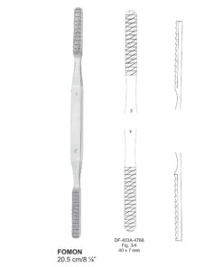 Fomon Nasal Rasps 20.5Cm, Fig.3/4, 40X7Mm (SS-403A-4768)