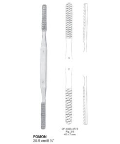 Fomon Nasal Rasps 20.5Cm, Fig.2/5, 40X7Mm (SS-403A-4772)