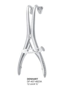 Denhart Mouth Gag 12Cm With Silicon Jaws (SS-407-4823A)