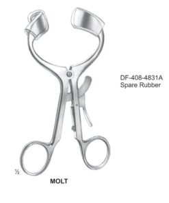 Molt Mouth Gags 13Cm, Spare Rubber Only (SS-408-4831A)