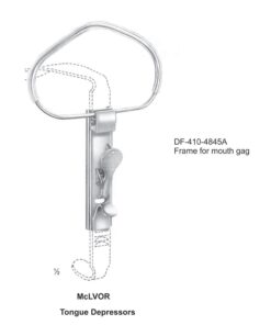 Mclvor Mouth Gags Frame  Only (SS-410-4845A)
