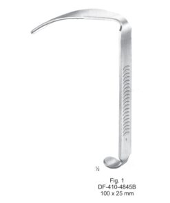 Mclvor Mouth Gags Tongue Depressor 100X25Mm (SS-410-4845B)