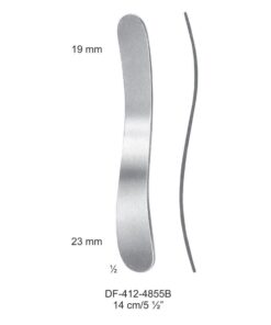 Tongue Spatulas, 19X23Mm, 14Cm (SS-412-4855B)