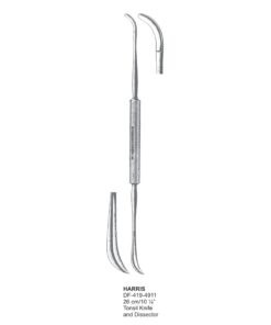 Harris Tonsil Knife And Dissector 26Cm  (SS-419-4911)