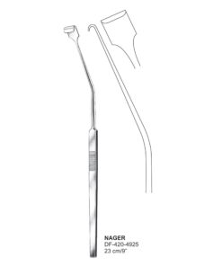 Nager Tonsil Retractors 23Cm  (SS-420-4925)