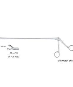 Chevalier-Jackson Cutting & Grasping Forceps, 4Mm Ø,  50Cm  (SS-425-4962)