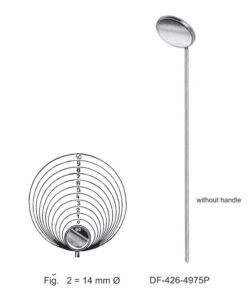 Laryngeal Mirrors W/O Handles, Fig.2 = 14Mm Ø (SS-426-4975P)