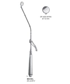 Michel Laryngeal Mirrors, 12Mm Ø, 25Cm (SS-426-4976A)