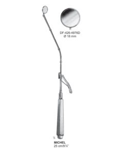 Michel Laryngeal Mirrors, 18Mm Ø, 25Cm (SS-426-4976D)
