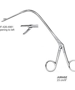 Jurasz Laryngeal Polypus Forceps, Opening To Left, 23Cm  (SS-426-4981)