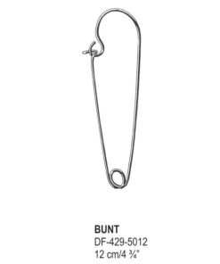 Bunt Safety Pins 12Cm  (SS-429-5012)