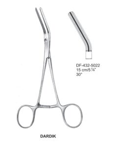 Dardik Atrauma Multi Purpose Vascular Clamps 15Cm,  30° (SS-432-5022)