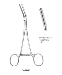 Dardik Atrauma Multi Purpose Vascular Clamps 15Cm,  15° (SS-432-5023)