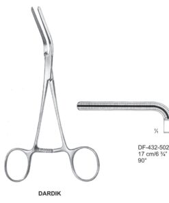 Dardik Atrauma Multi Purpose Vascular Clamps 17Cm,  90° (SS-432-5025)