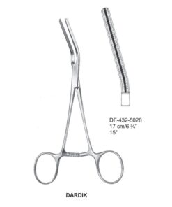 Dardik Atrauma Multi Purpose Vascular Clamps 17Cm,  15° (SS-432-5028)