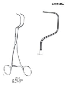 Dale Atrauma Peripheral Vescular Clamps 18Cm (SS-433-5030)