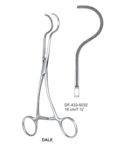 Dale Atrauma Peripheral Vescular Clamps 18Cm (SS-433-5032)