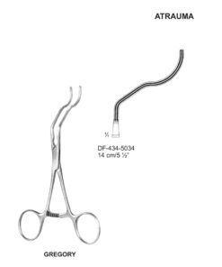 Gregory Atrauma Profunda Clamps 14Cm (SS-434-5034)